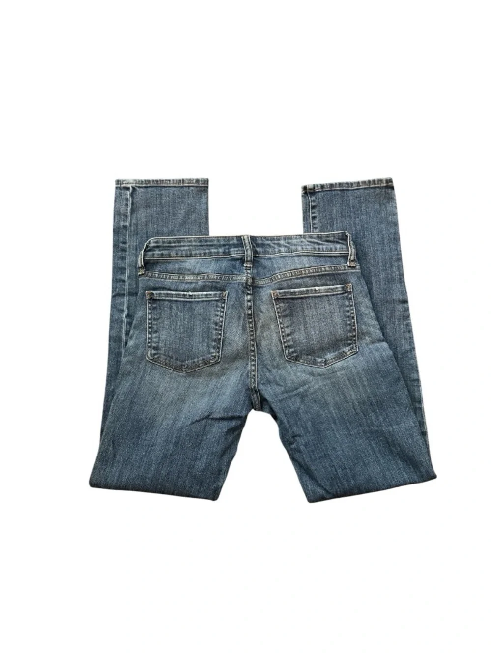 Orvis Women's Straight-Leg Jeans in Medium Wash Blue